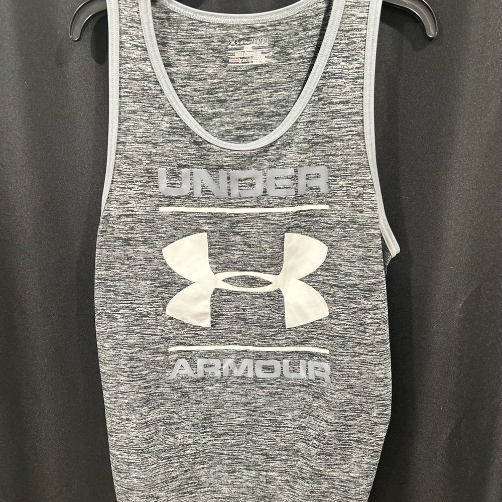Under Armour Men’s Medium Heathered Gray Athletic Tank